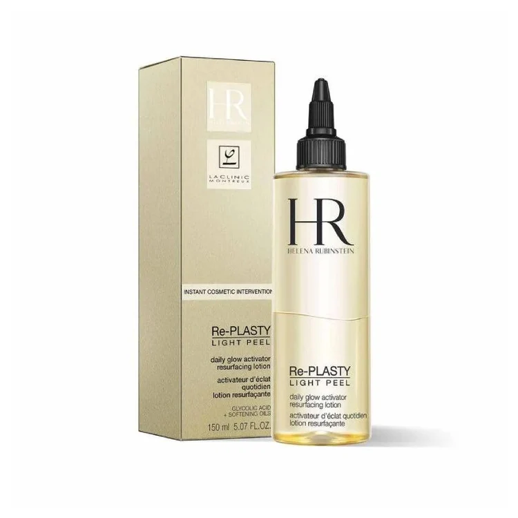 Helena Rubinstein - Re-Plasty Light Peel - Instant Cosmetic Intervention - Daily Glow Activator - Resurfacing Lotion - Activateur D'Éclat Quotidien - Lotion Resurfaçante - Glycolic Acid + Softening Oils