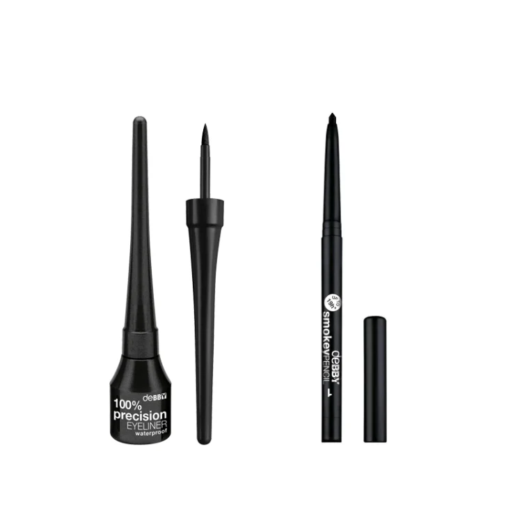 Debby - 100% Precision - Eyeliner + Smokey Pencil 1