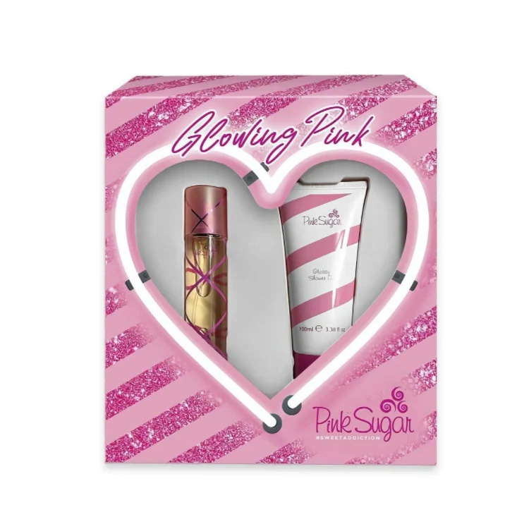 Aquolina - Pink Sugar - #SWEETADDICTION - Glowing Pink - Cofanetto donna