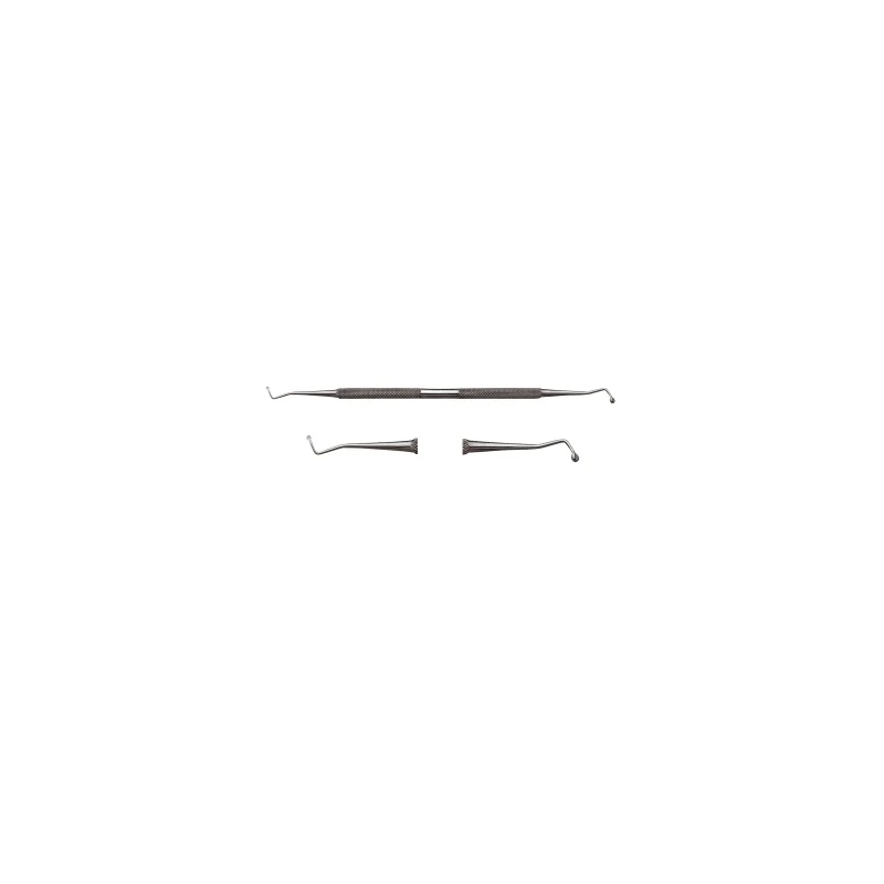 Attrezzino inox professionale doppio con pallino 803004 Wictor