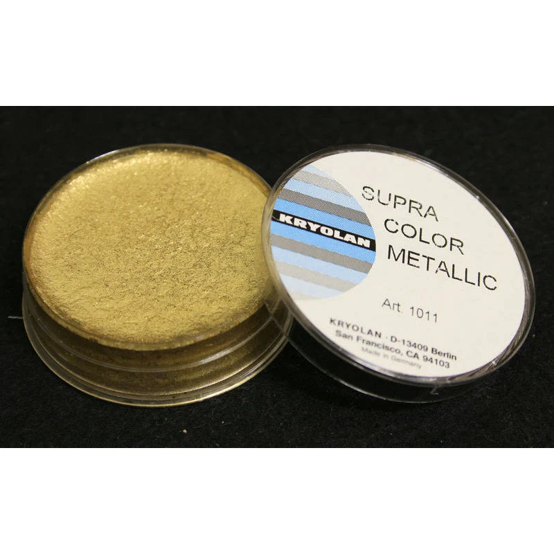 Crema colorante SUPRACOLOR Metal Gold Kryolan 8 ml