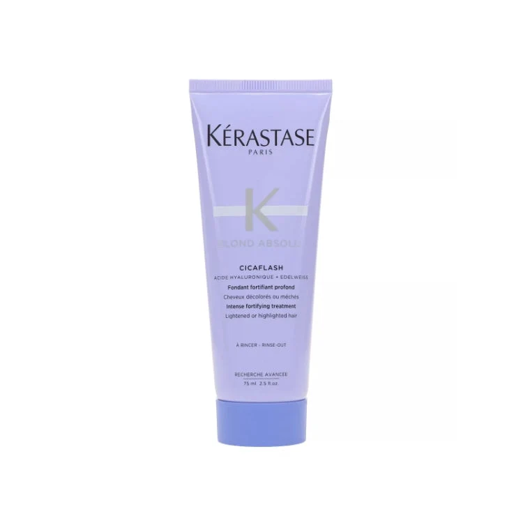 Kérastase - Blond Absolu - Cicaflash - Acide Hyaluronique+Edelweiss - Fondant Fortifiant Profond - Cheveux Décolorés Ou Méchés - Intese Fortifying Treatment - Lightened Or Highlighted Hair
