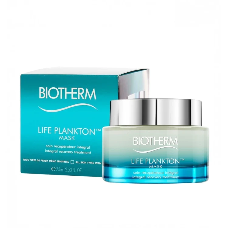 Biotherm - Life Plankton - Mask - Soin Récupèrateur Intégral - Integral Recovery Treatment - Tous Types De Peaux Même Sensibles - All Skin Types Even