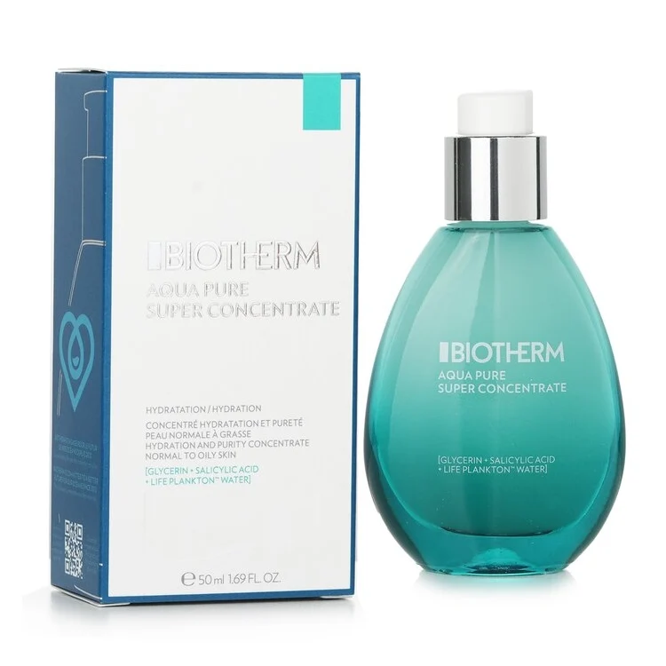 Biotherm - Aqua Pure - Super Concentrate - Concentré Hydratation Et Pureté - Peau Normal À Grasse - Hydration And Purity Concentrate Normal To Oily Skin