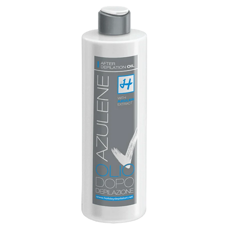 Olio Eudermico Post Depilazione con Estratto di Azulene Holiday 500 ml