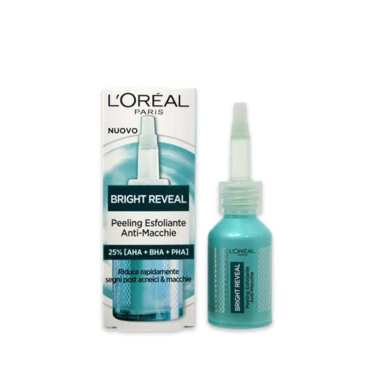 L'Oréal Paris - Bright Reveal - Peeling Esfoliante Antimacchie - Riduce Rapidamente Segni Post Acneici & Macchie