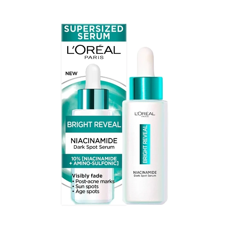 L'Oréal Paris - Bright Reveal - Niacinamide Siero Anti-Macchie - 10% Niacinamide + Ammino-Solfonico