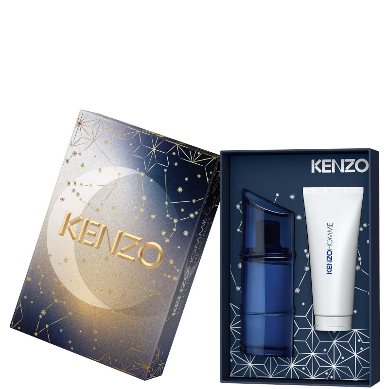 Kenzo Homme EDT Intense Confezione 60 ML Eau de Toilette Intense + 75 ML Gel Doccia