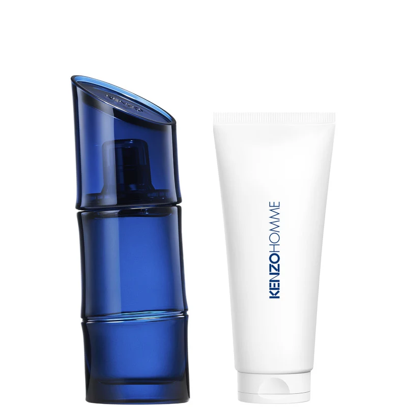 Kenzo Homme EDT Intense Confezione 60 ML Eau de Toilette Intense + 75 ML Gel Doccia
