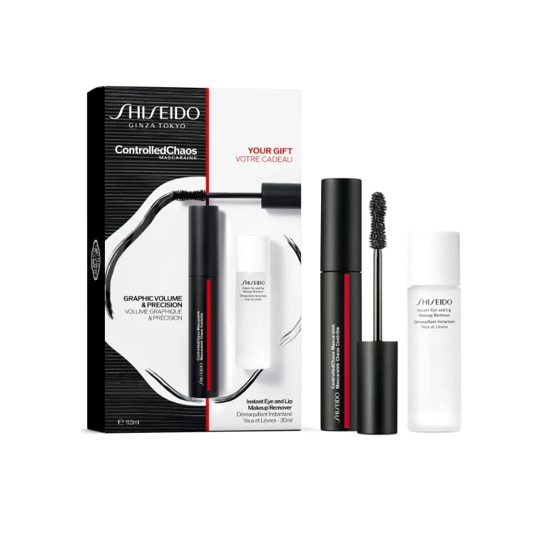 Shiseido - Ginza Tokyo - Controlled Chaos MascaraInk + Instant Eye And Lip Makeup Remover - Cofanetto donna