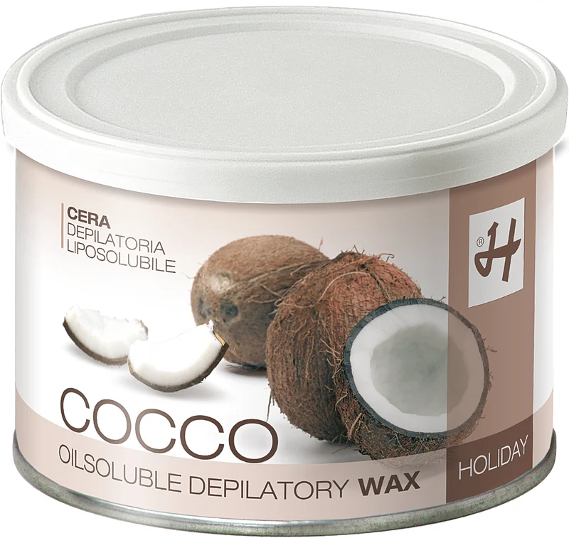 Cera epilazione liposolubile Cocco Holiday vaso 400 ml