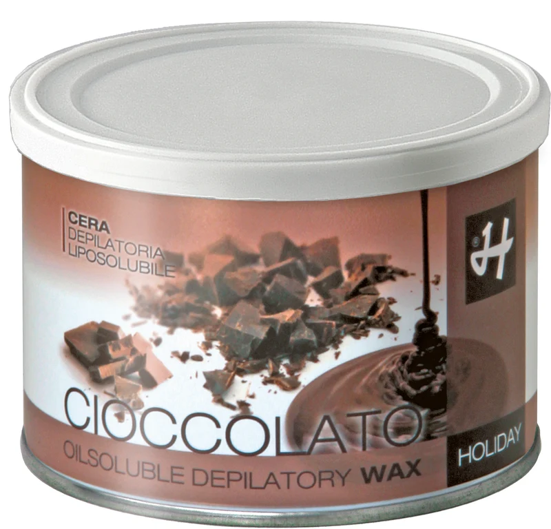 Cera epilazione liposolubile Cioccolato Holiday vaso 400 ml