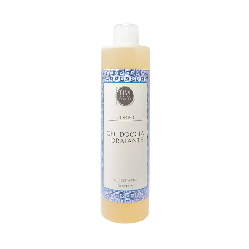 Gel Doccia Idratante all'Estratto di Avena Timi Beauty 500 ml.