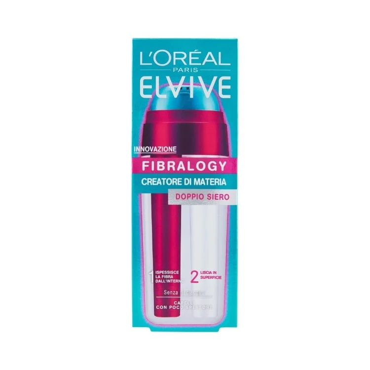 L'Oréal Paris - Elvive - Fibralogy - Creatore Di Materia - Doppio Siero - Capelli Con Poco Spessore