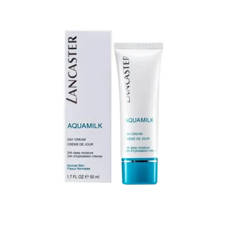 Lancaster - Aquamilk - Day Cream - Crème De Jour - 24h Deep Moisture - 24h D'Hydratation Intense - Normal Skin - Peaux Normales