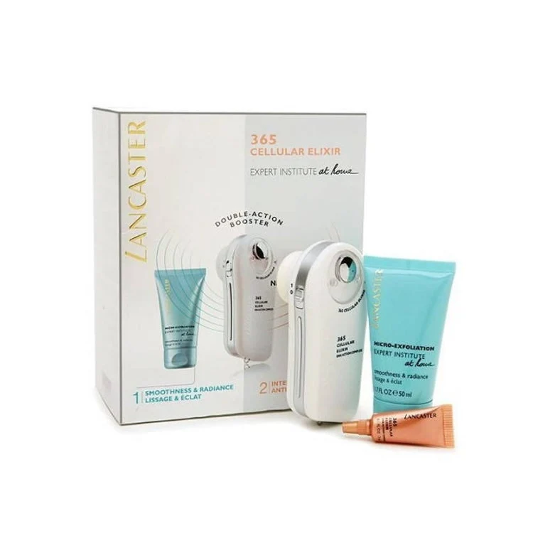 Lancaster - 365 Cellular Elixir - Expert Institute At Home - Double-Action Booster - 1 Smoothness & Radiance - Lissage & Éclat - 2 Intensitive Anti-Ageing - Anti-Age Intensif