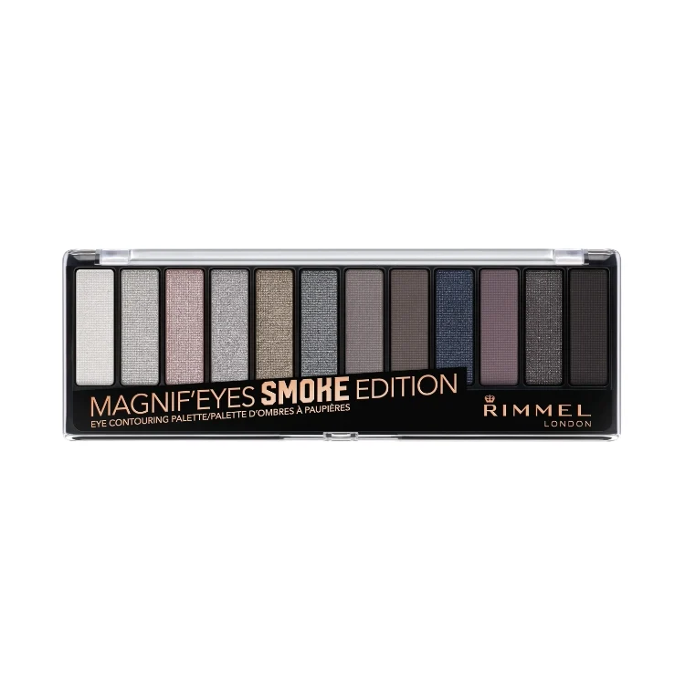 Rimmel London - Magnif'Eyes SMOKE Edition - Eye Contouring Palette - Palette D'Ombres À Paupières
