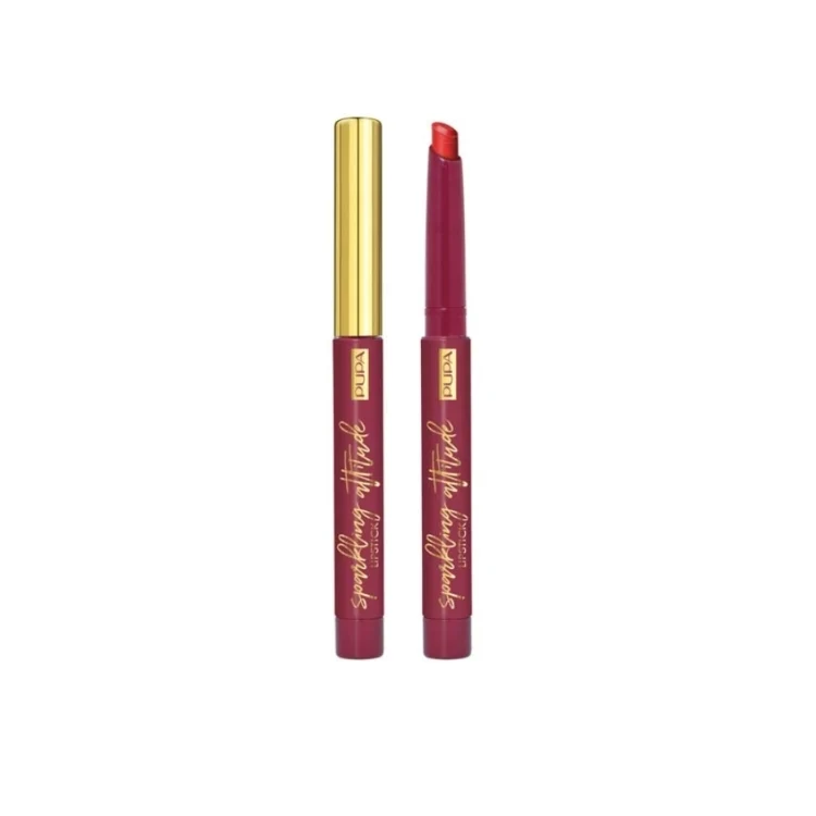 Pupa - Sparkling Attitude - Lipstick - Rossetto Effetto Opaco Massima Definizione - Matt Effect Lipstick Maximum Definition - Rouge À Lèvres Effet Mat Définition Extrême