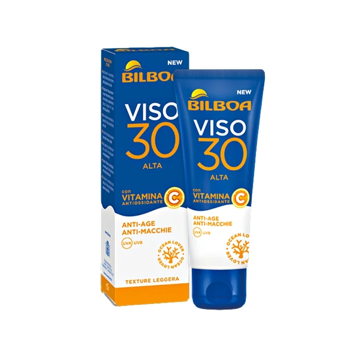 Bilboa - Viso 30 Alta - Con Vitamina C Antiossidante - Anti-Age - Anti-Macchie - Texture Leggera