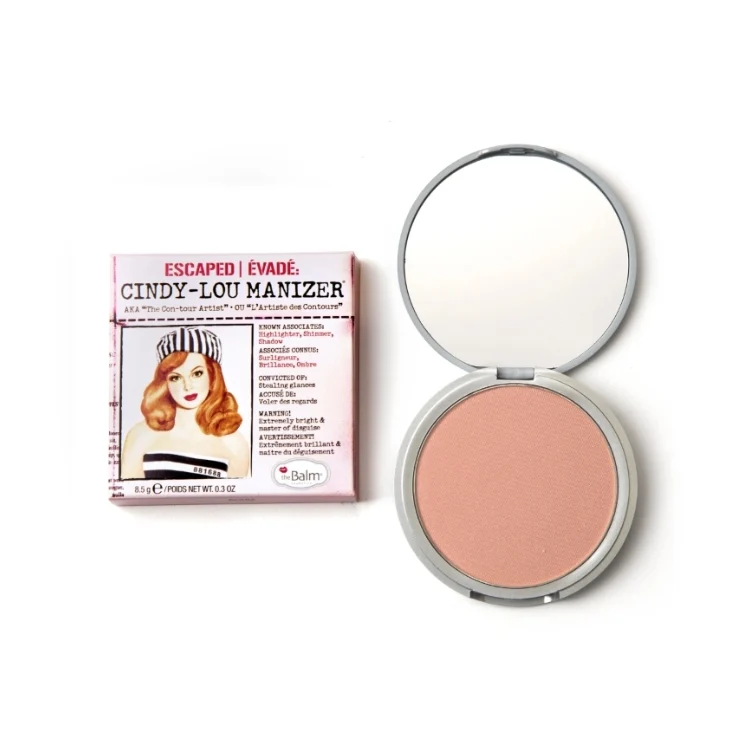 The Balm - Escaped - Cindy-Lou Manizer - Highlighter Shimmer Shadow - Surligneur Brillance Ombre