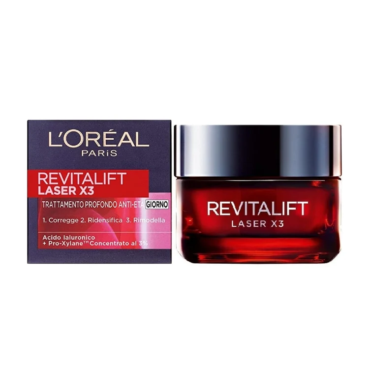 L'Oréal Paris - Revitalift Laser X3 - Tripla Azione Crema Anti-Età - Giorno