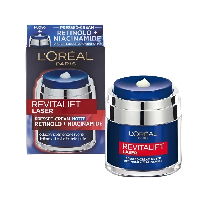 L'Oréal Paris - Revitalift Laser - Pressed-Cream - Retinolo + Niacinamide - Notte