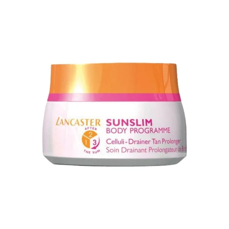 Lancaster - Sunslim Body Programme - Celluli - Drainer Tan Prolonger - Soin Drainant Prolongateur De Bronzage