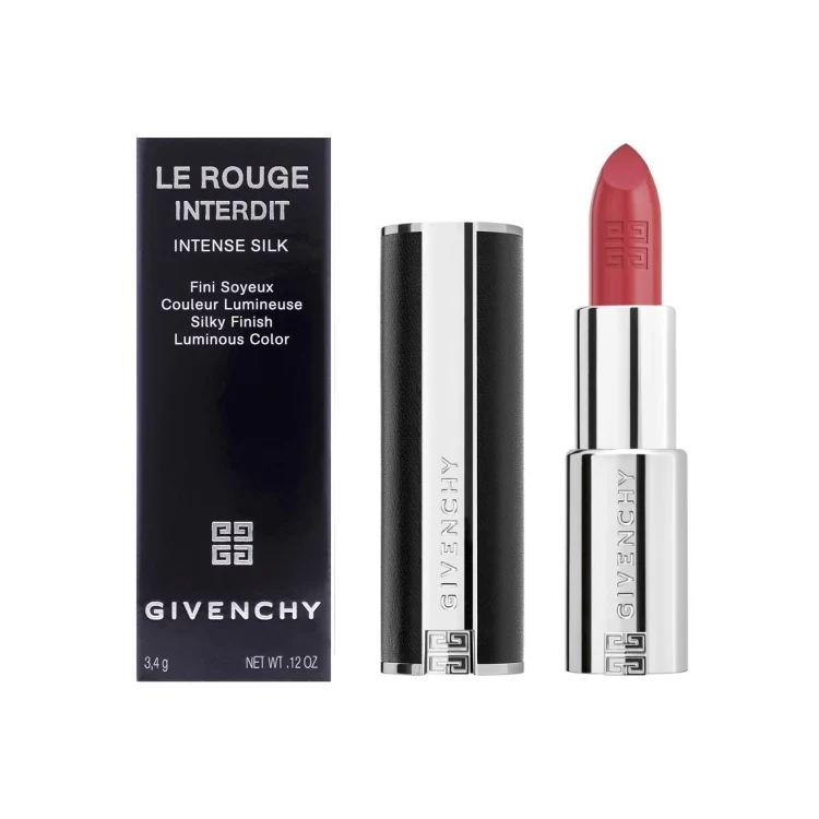 Givenchy - Le Rouge Interdit Intense Silk - Fini Soyeux Couleur Lumineuse - Silky Finish Luminous Color