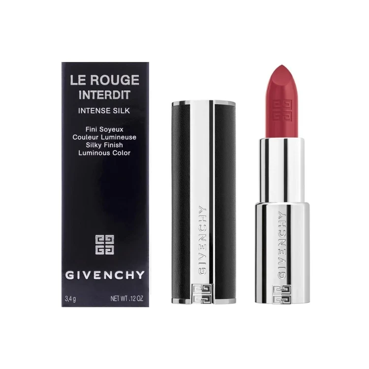 Givenchy - Le Rouge Interdit Intense Silk - Fini Soyeux Couleur Lumineuse - Silky Finish Luminous Color