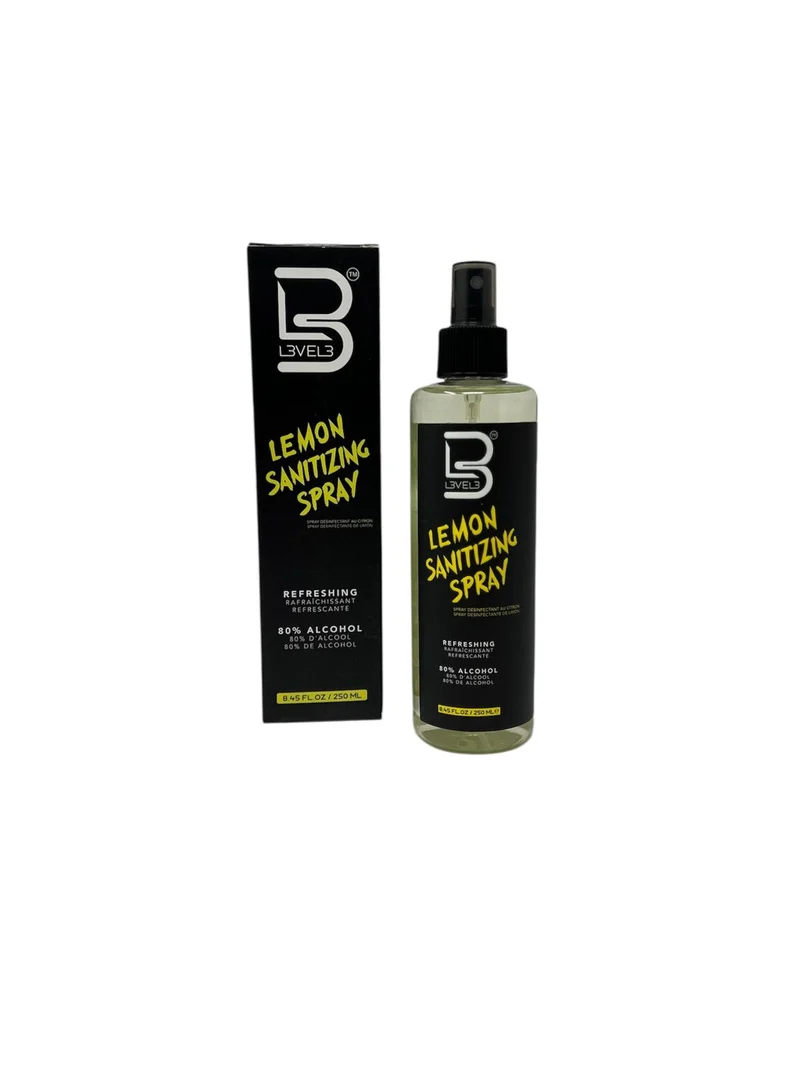 Colonia Sanitizzante al Limone Spray L3VEL3 250 ml