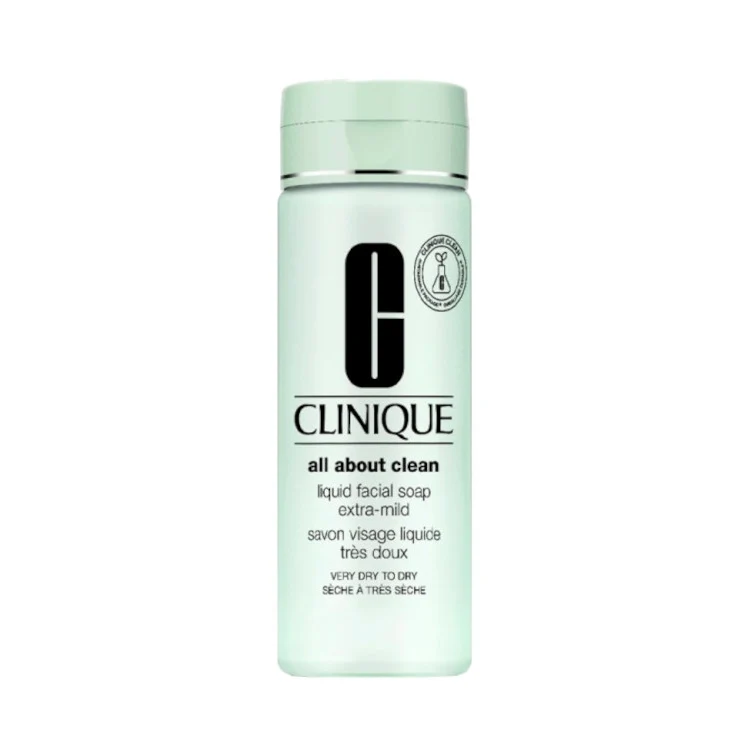 Clinique - All About Clean - Liquid Facial Soap Extra-Mild - Savon Visage Liquide Très Doux - Very Dry To Dry - Sèche À Très Sèche