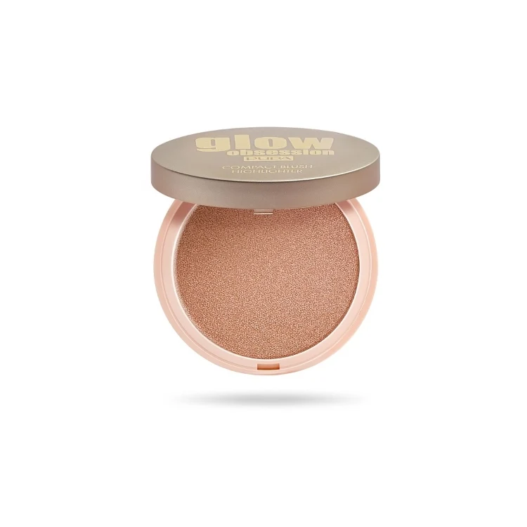 Pupa - Glow Obsession - Illuminante Blush Compatto - Effetto Metallico