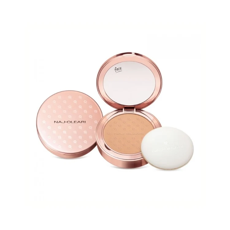 Naj-Oleari - Skin Caress Pressed Powder - Cipria Compatta Uniformante - Poudre Compacte Effet Uniforme