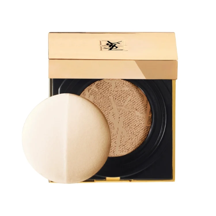 Yves Saint Laurent - Touche Éclat Le Cushion - Fond De Teint Liquide Nomade - Éclat Et Couvrance Modulables Hydratation Fraîche Lumineuse - Liquid Foundation Compact - Customizable Radiance & Coverage Luminous Cooling Hydration