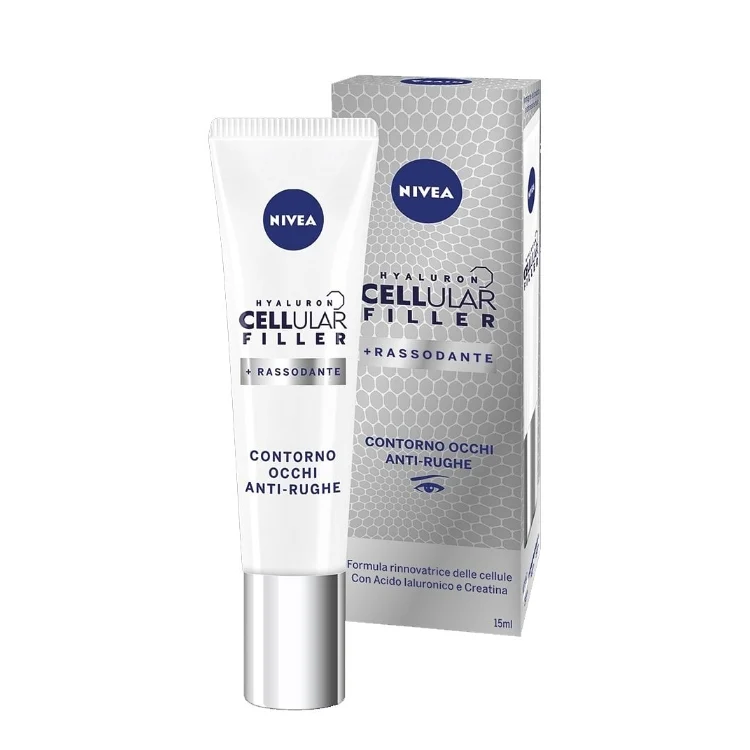 Nivea - Hyaluron Cellular Filler - Contorno Occhi Anti-Età Con Acido Ialuronico & Booster Di Collagene