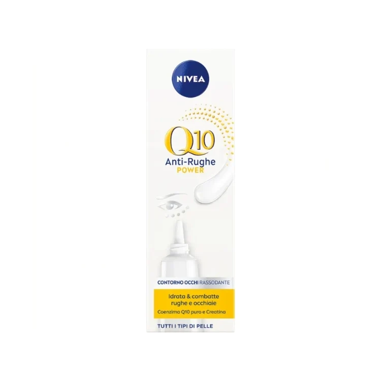 Nivea - Q10 - Anti-Rughe Power - Contorno Occhi Rassodante - Idrata & Combatte Rughe & Occhiaie