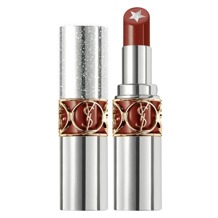Yves Saint Laurent - Rouge Volupté Rock'N Shine - Étoile Pailletée Couleur & Brillance - Glitter Star Core Sparkling Colour & Shine