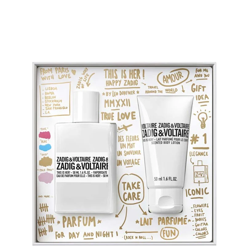 This is Her! Cofanetto 50 ML Eau de Parfum + 50 ML Body Lotion