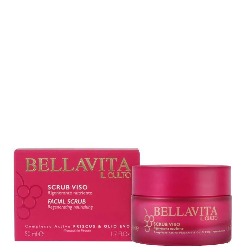 Priscus & Olio Evo - Scrub Viso Rigenerante Nutriente 50 ML