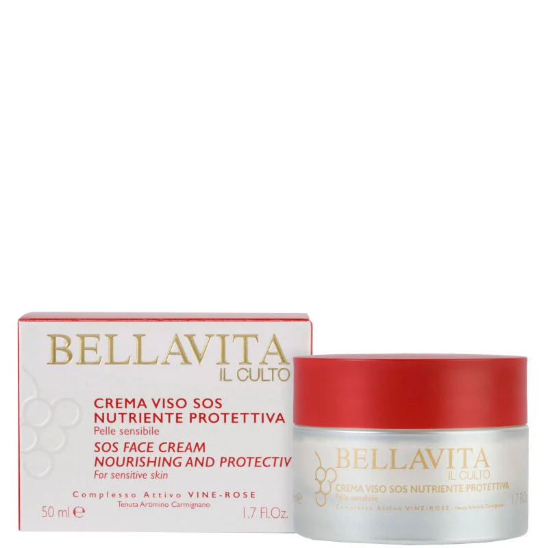 Carmignano - Crema Viso SOS Nutriente Protettiva 50 ML