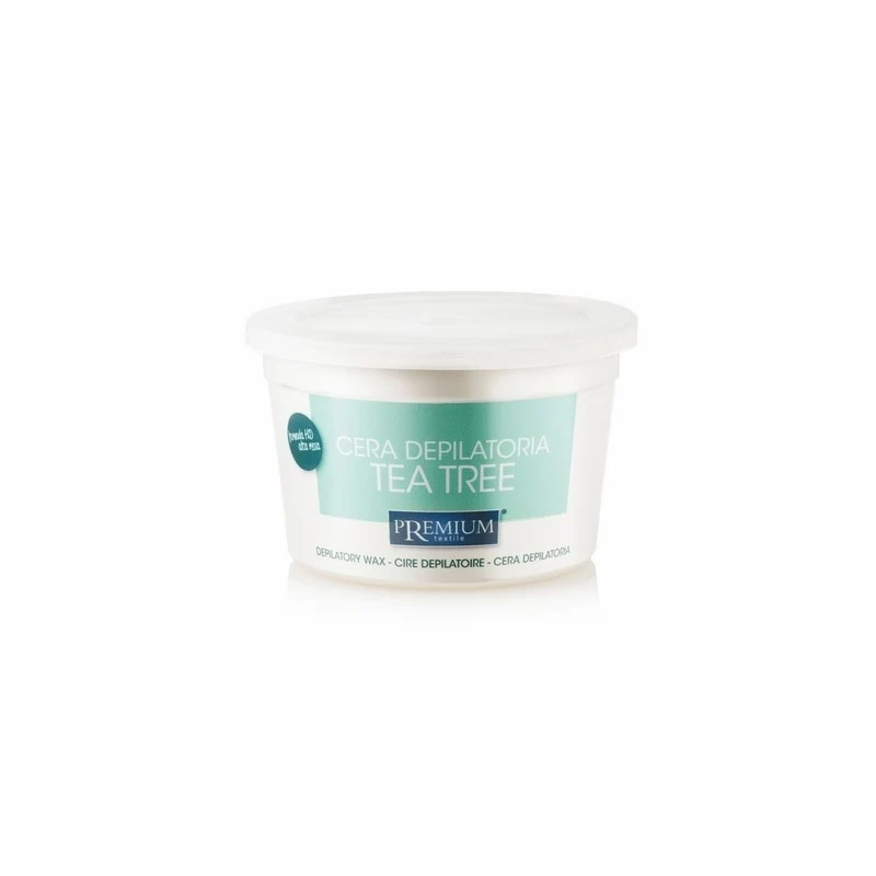 Cera Depilatoria Tea Tree Liposolubile per microonde 350 ml