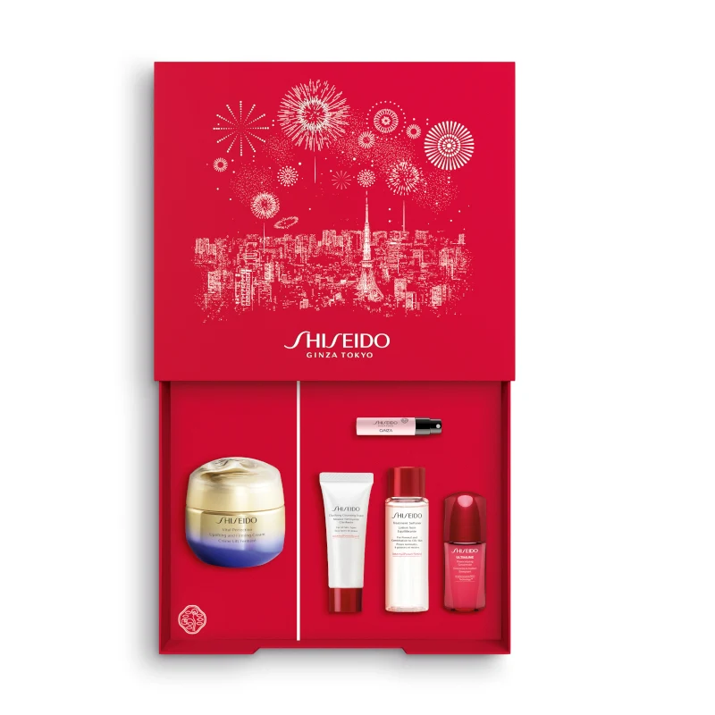 Vital Perfection - Uplifting and Firming Cream Confezione 50 ML Crema Viso Giorno + 15 ML Mousse Detergente Viso + 30 ML Lozione Detergente Viso + 10 ML Siero Viso