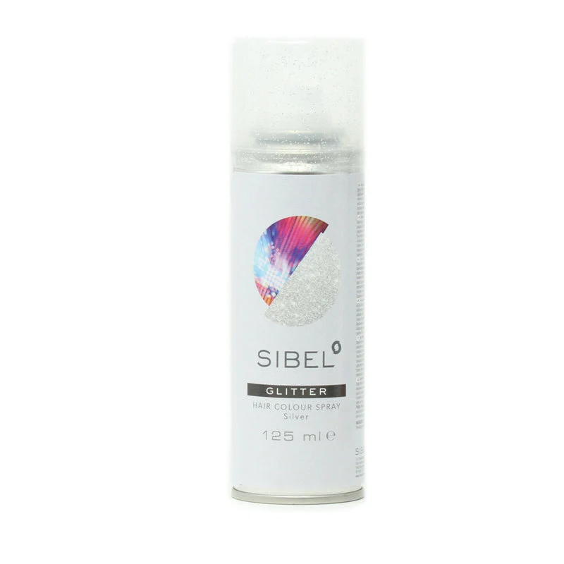 Lacca per Capelli colorata Glitter Argento Hair Colour 125 ml