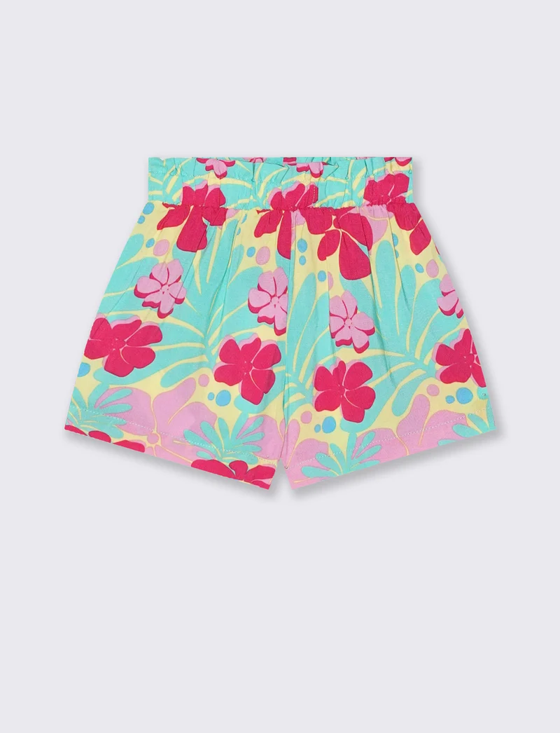 Shorts estivi a fantasia in viscosa - Fantasia