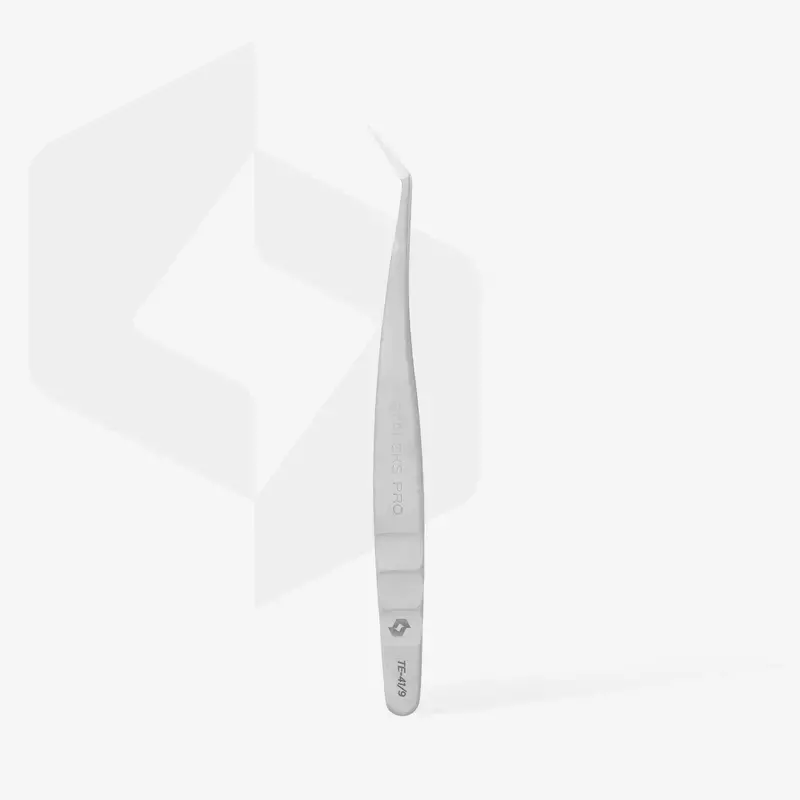 Pinzetta per Estensione Ciglia Forma L 35 Expert 41-9 Staleks Pro