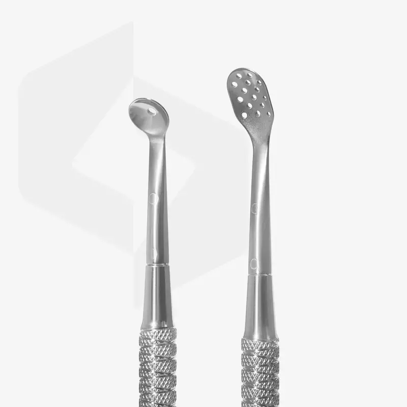 Ferretto Manicure Doppio Cucchiaio con foro EXP 20/1 Staleks PRO