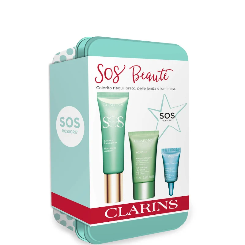 SOS PRIMER 04 GREEN – Rossori Confezione 30 ML Primer Viso n. 04 Verde + 15 ML Maschera Viso + 3 ML Balsamo Labbra