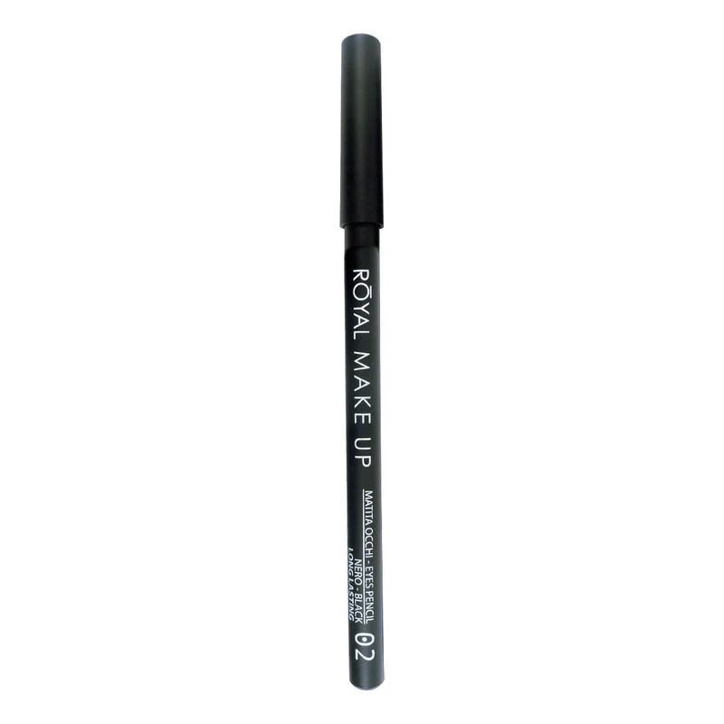 Matita per Occhi Nero nr 2 Long Lasting Royal Make Up