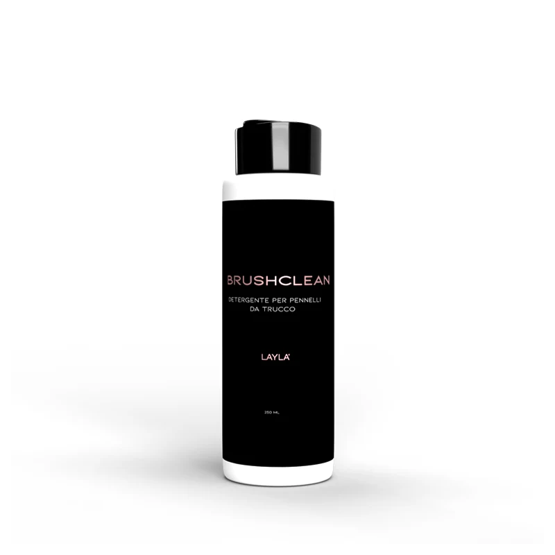 Brush Clean Soluzione Pulizia Pennelli Trucco 250 ml Layla