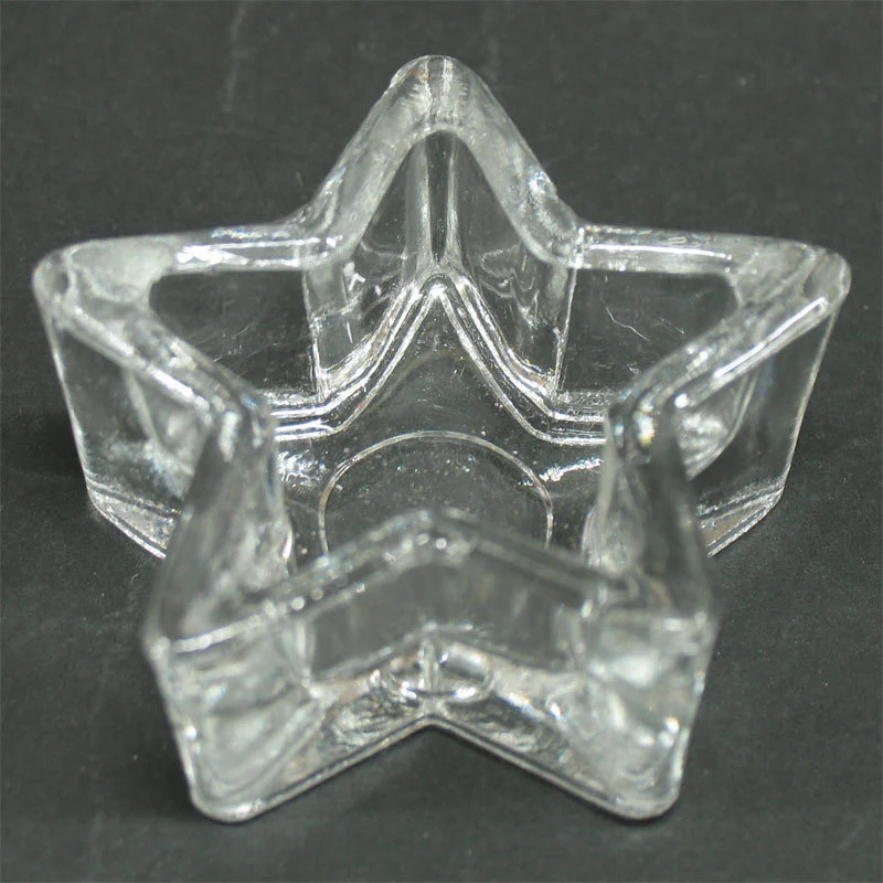 Bicchierino Vasetto Vetro Stella